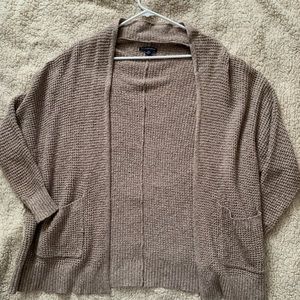 Tan Cardigan with Pockets